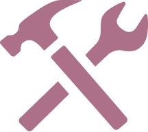 hammer and wrench icon